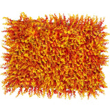 KIT 5 pz Follaje Artificial Naranja Muro Exterior 60x40 Decorativo