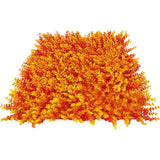 KIT 5 pz Follaje Artificial Naranja Muro Exterior 60x40 Decorativo