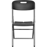 Set Kit 6 Sillas Plegables Pvc Jardin Exterior Tipo Madera
