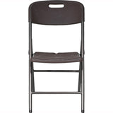 Set Kit 6 Sillas Plegables Pvc Jardin Exterior Tipo Madera