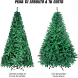 Arbol Pino Navidad 2.10 M Artificial Jardimex Color Verde