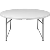 Mesa Plegable Portatil Redonda 1.50m Jardin Exterior