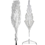 Arbol Navidad 1.60m Artificial Blanco Quebec Tupido Frondoso