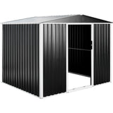 Bodega Cobertizo Exterior Contenedor Metalico 240x180x200cm
