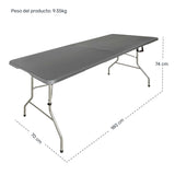 Mesa Plegable 1.80m Portafolio Jardin Exterior Camping