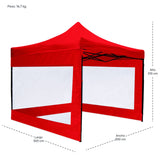 Carpa Toldo Paredes 3x3 Plegable Lona 600d Impermeable