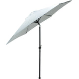 Kit 4 Sombrillas Con Angulo Jardin Playa 2.7 Metros 4 Pzas