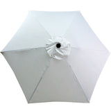 Kit 4 Sombrillas Con Angulo Jardin Playa 2.7 Metros 4 Pzas