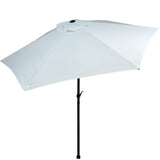 Kit 4 Sombrillas Con Angulo Jardin Playa 2.7 Metros 4 Pzas