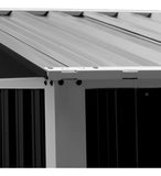 Bodega Cobertizo Exterior Contenedor Metalico 180x120x185cm