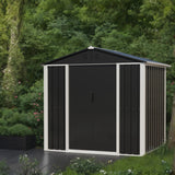 Bodega Cobertizo Exterior Contenedor Metalico 180x120x185cm