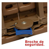 Mesa Plegable 180cm Portafolio Jardin Tipo Ratan Evento