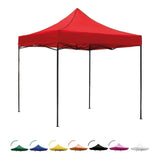 Carpa Toldo 3x3 Reforzado Plegable Impermeable Jardin Carpa Roja