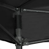 Carpa Toldo 3x3 Reforzado Plegable Impermeable Jardin Carpa Negra
