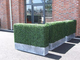 30 Pzas Muro Verde Follaje Artificial Sintentico 60x40 Cm