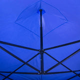 Carpa Toldo 2x2 Plegable Impermeable Jardin Tianguis Lona 2x2 Azul