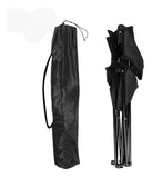 Silla Plegable Con Porta Vasos Para Alberca Playa Jardin Silla Negra