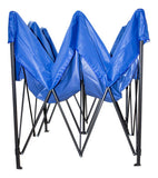 Carpa Toldo 2x2 Plegable Impermeable Jardin Tianguis Lona 2x2 Azul