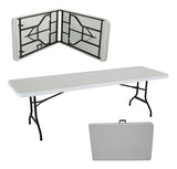 Mesa Plegable Tipo 1.80m  Portafolio Plastico Jardin Evento