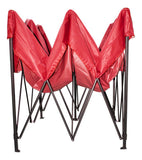 Carpa Toldo 2x2 Plegable Impermeable Jardin Tianguis Lona 2x2 rojo