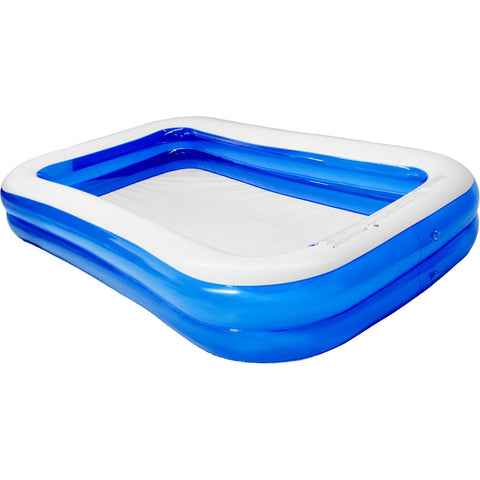 Alberca Inflable Rectangular Familiar 990l 290x180x43cm Color Azul