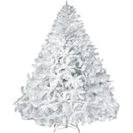 Arbol Navidad 2.10m Artificial Blanco Pino Frondoso Jardimex