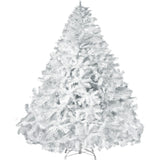 Arbol Navidad 2.10m Artificial Blanco Pino Frondoso Jardimex