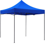 Carpa Toldo 3x3 Reforzado Azul Plegable Impermeable Jardin AZUL