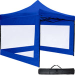 Carpa Toldo 3x3 Plegable Paredes Transparente Tejido 600d
