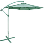 Sombrilla Moderna 2.9 M Jardin Exterior Playa Terraza	Color menta
