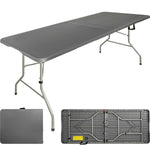 Mesa Plegable 1.80m Portafolio Jardin Exterior Camping