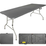 Mesa Plegable 1.80m Portafolio Jardin Exterior Camping