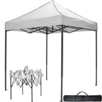 Carpa Toldo Plegable 2x2 Reforzado Impermeable 600d + Bolsa Color Blanco
