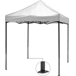 Carpa Toldo Plegable 2x2 Reforzado Impermeable 600d + Bolsa Color Blanco