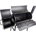 Asador Ahumador Bbq Parrilla Carne Portatil Carbon Leña