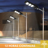 Lampara Solar Led 180w Luminaria Suburbana Alumbrado Publico