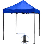 Carpa Toldo Plegable 2x2 Reforzado Impermeable 600d + Bolsa Color Azul