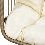 Columpio Exterior Hamaca Silla Colgante Terraza Jardin Color Beige