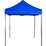 Carpa Toldo Plegable 2x2 Reforzado Impermeable 600d + Bolsa Color Azul