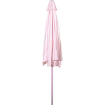 Sombrilla Jardin Exterior 2.63m Inclinacion Playa Terraza Color Rosa Lisa