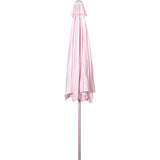 Sombrilla Jardin Exterior 2.63m Inclinacion Playa Terraza Color Rosa Lisa