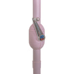Sombrilla Jardin Exterior 2.63m Inclinacion Playa Terraza Color Rosa Lisa