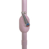Sombrilla Jardin Exterior 2.63m Inclinacion Playa Terraza Color Rosa Lisa