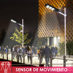 Lampara Solar Led 180w Luminaria Suburbana Alumbrado Publico