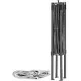 Carpa Toldo Plegable 2x2 Reforzado Impermeable 600d + Bolsa Color Blanco