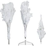 Arbol Navidad 2.10m Artificial Blanco Pino Frondoso Jardimex