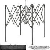 Carpa Toldo Plegable 2x2 Reforzado Impermeable 600d + Bolsa Color Blanco