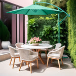 Sombrilla Moderna 2.9 M Jardin Exterior Playa Terraza	Color menta