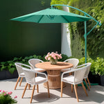 Sombrilla Moderna 2.9 M Jardin Exterior Playa Terraza	Color menta