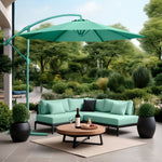 Sombrilla Moderna 2.9 M Jardin Exterior Playa Terraza	Color menta